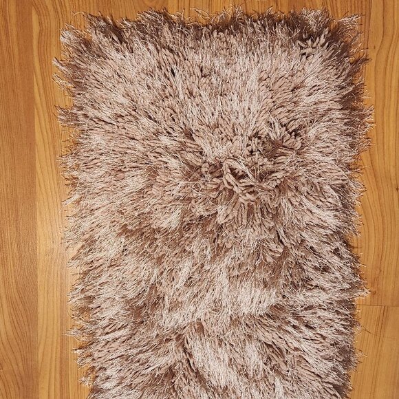 Coffee Brown Faux Fur Pillow Sham || 15x22 EUC - Picture 5 of 9